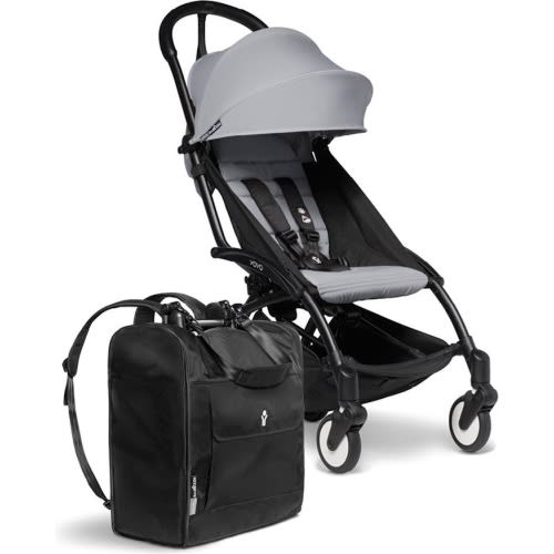 Stokke YOYO² Stroller Bundle, Black Frame With Stone
