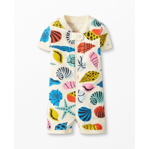 Baby Shortie Sleeper In Organic Cotton