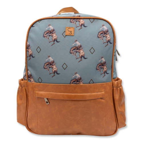 Teal Bronc Backpack – Cowkid Clothing Company