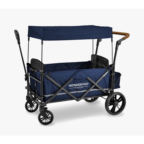 Wonderfold X2 Pull and Push Double Stroller Wagon