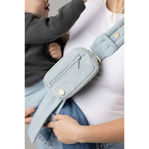 The Monarch Accessory Bag - Dream Wash Denim – Mabē