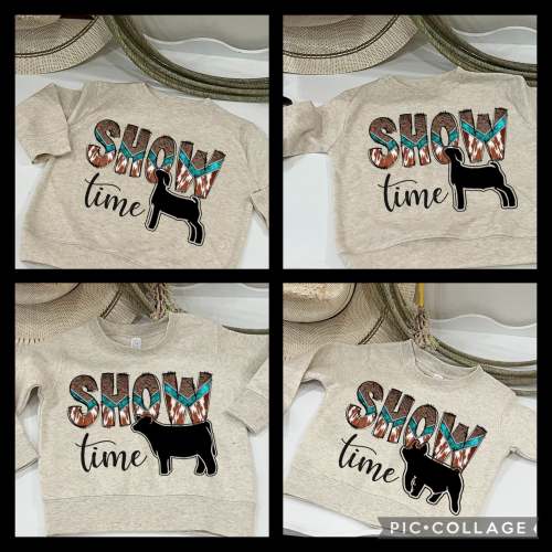 Show Time T-Shirts- Steer- 6-12
