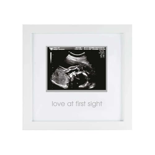 Pearhead Sonogram Picture Frame - White