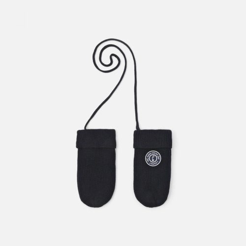 Baby boy fleece-lined mittens