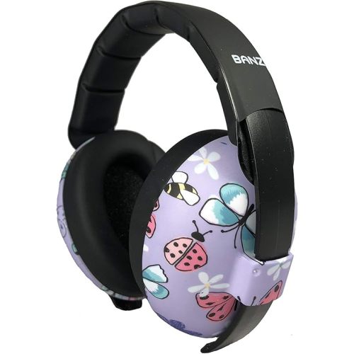 Banz Bubzee Baby Headphones for Noise Protection - Baby Ear Muffs, Newborn Infant & Toddler, 0 to 36 Months, Adjustable