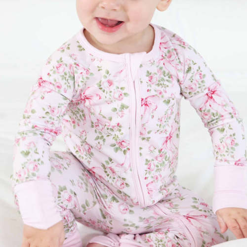 Bows in Bloom Convertible Zip Romper