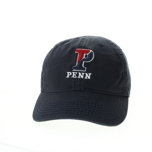 Youth LEGACY navy Pennsylvania Quakers Toddler Adjustable Relaxed Twill Hat