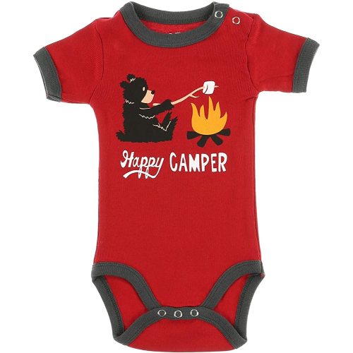 Lazy One Cute Unisex Baby Bodysuit, Cute Animal Designs, 6-18 Months