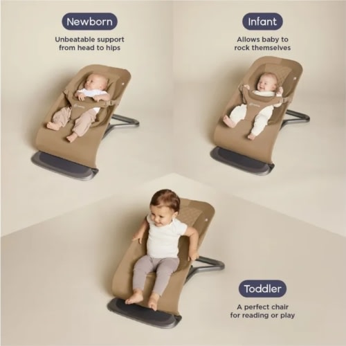 Ergobaby 3-In-1 Evolve Bouncer: Camel