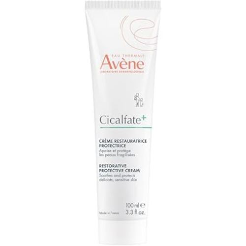 Avène Cicalfate+ Restorative Protective Cream, postbiotic skincare for sensitive skin, helps restore skin barrier, face and body, safe for infants, children and adults