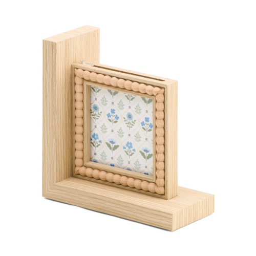 4x4 Beaded Bookend Beaded Tabletop Picture Frame | Mother's Day Gifts | Marshalls