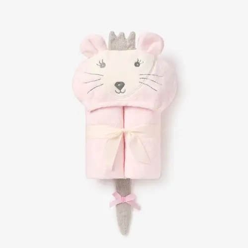 Mouse Hooded Baby Bath Wrap