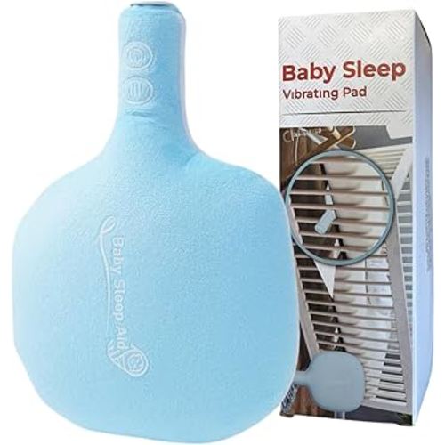 Baby Sleep Soother, Vibrating Mattress Pad Sleep Soother, Crib Soother, 3 Vibration Modes, Type-C Fast Charging, 60-Min Auto-Off Timer, Help Newborns Sleep, Bassinet Accessory, Registry Gift