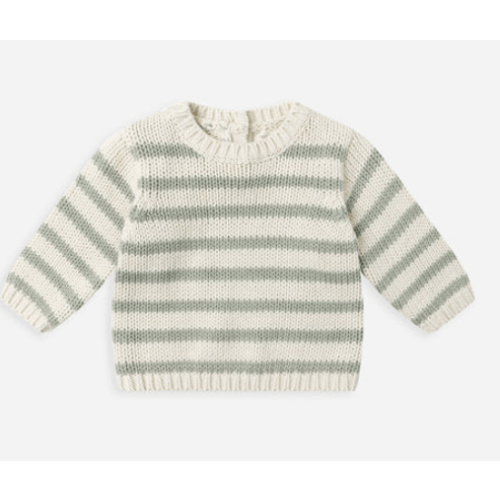Rex Sweater || Fern Stripe – Quincy Mae