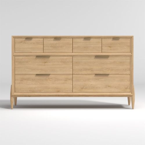 Bodie Wood Wide 8-Drawer Kids Dresser