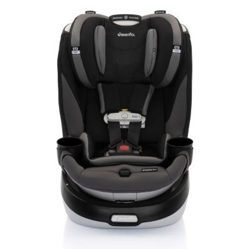 Evenflo Gold Revolve360 Slim 2-in-1 Rotational Car Seat with SensorSafe - Obsidian