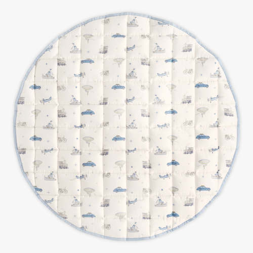 Transit Treasures Play Mat - Blue | Gooselings