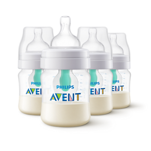 Anti-colic bottle with AirFree vent