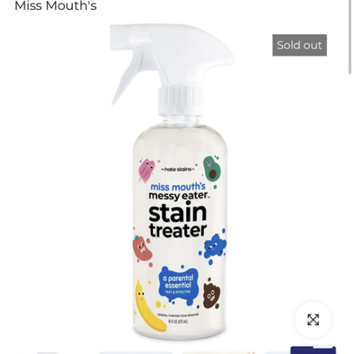 Miss Mouth's Messy Eater Stain Treater Spray - 16oz Stain Remover – The Hate Stains Co.