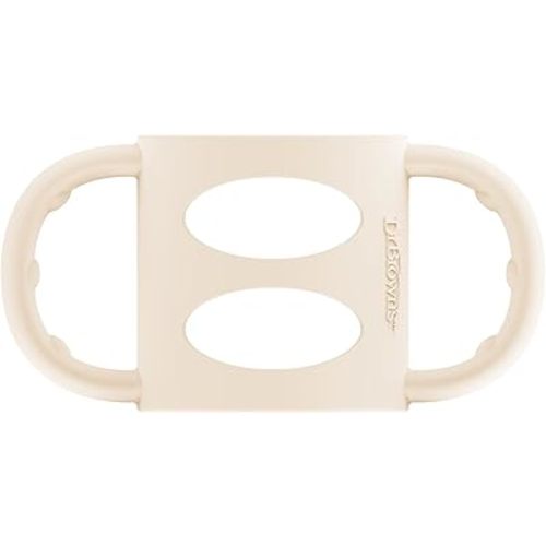 Dr. Brown’s® Milestones™ 100% Silicone Baby Bottle Handles, Narrow, Ecru, 1-Pack