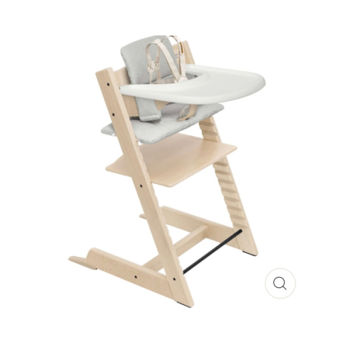 Shop Stokke Tripp Trapp High Chair² with Cushion + Stokke Tray - Li'l Baby Sprouts
