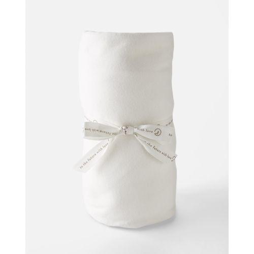 Baby Organic Cotton Mini Crib Sheet - Style,Cream