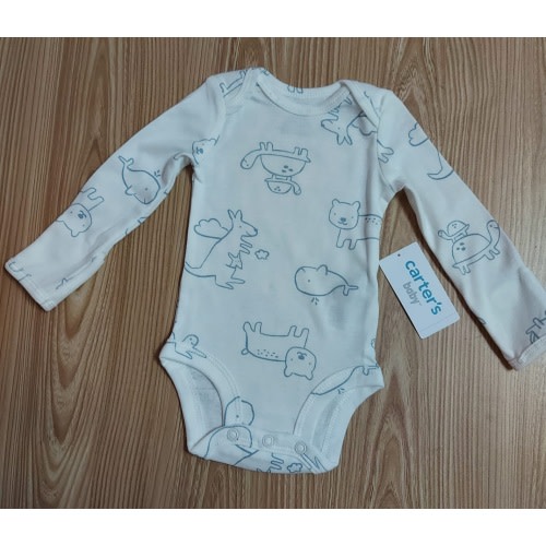 Newborn Carter's Long Sleeve Onesie