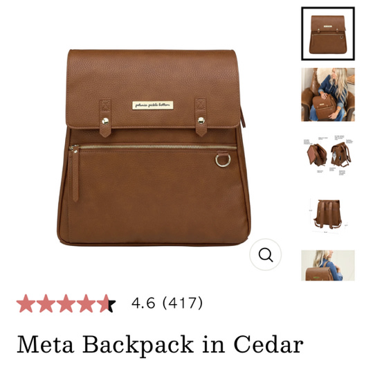 Meta Backpack in Cedar