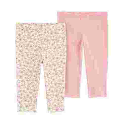 Carter's Child of Mine Baby Girl Pants, 2-Pack, Sizes Preemie-12 Months