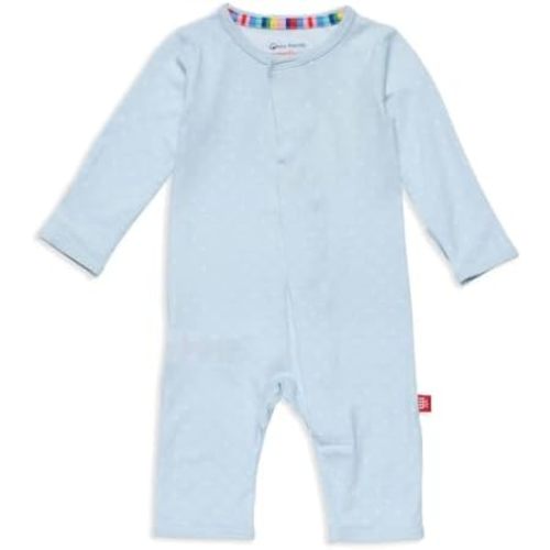 Magnetic Me Classic Magnetic Coveralls | Silky Soft Modal Fabric | Baby Onsie Available in Sizes Preemie - 24M