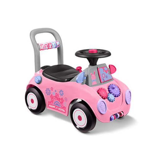 Creativity Car: Pink Ride-On Push Car