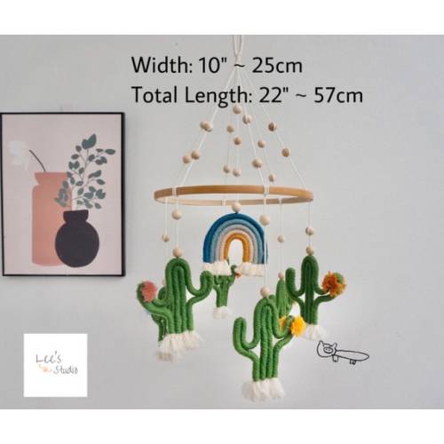 Cactus Baby Mobile, Baby Boy Mobile, Jungle Nursery Decor, Jungle Baby Shower, Inspiration Hanging, Spirit Vibes, Stay Strong, Cheering Gift - Etsy