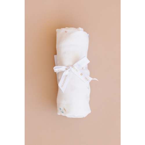 Organic Muslin Swaddle, Beach