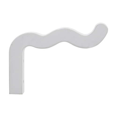 Mainstays 7 inch White Wood Grove Wall Plant Hanger, 1 Pack