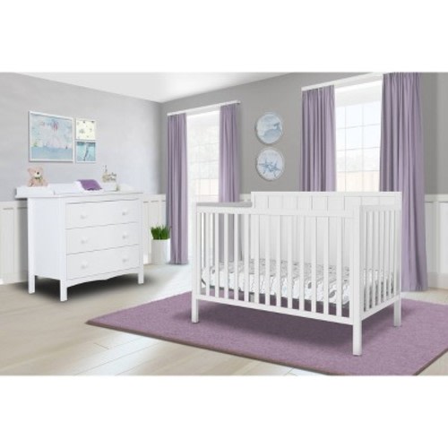 Sorelle Essex 4-in-1 Convertible Crib - White