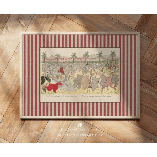 Babar Inspired Art 006 | Framed Print