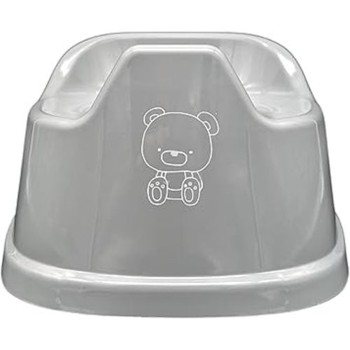 The Baby Potty - Mini Potty | Early Potty Training | Elimination Communication | Portable & Lightweight | Promote Independence | Child Training Toilet (Grey)