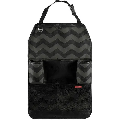Skip Hop Back Seat Car Organizer, Style Driven, Black