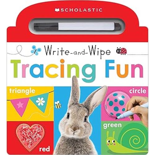 Tracing Fun: Scholastic Early Learners (Write and Wipe)