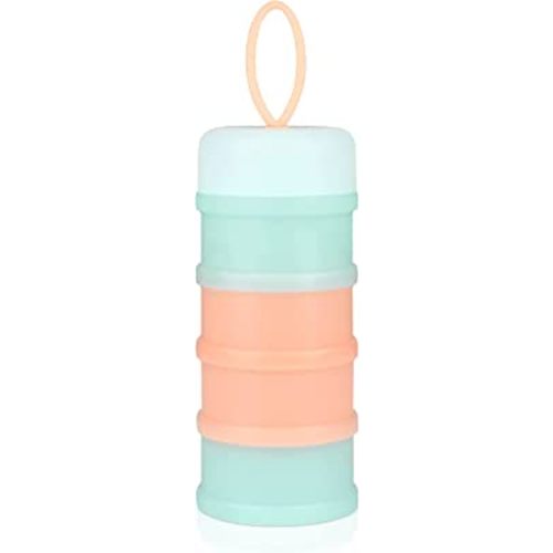 Accmor Baby Formula Dispenser On The Go, Stackable Formula Dispenser for Travel Formula Container to Go, Non-Spill Milk Powder Baby Kids Snack Storage Container, BPA Free