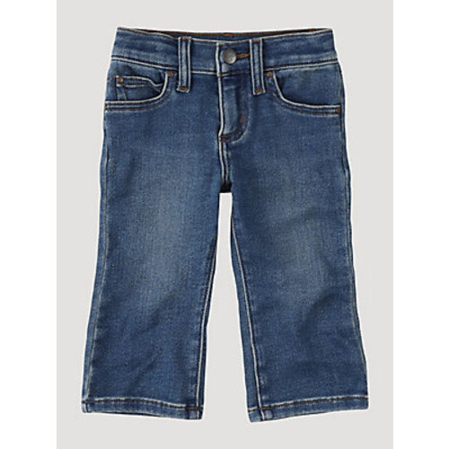 Little Boy's Stitched Pocket Bootcut Jean