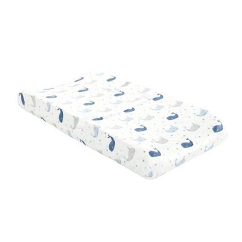 Lush Décor Soft & Plush Changing Pad Cover - Narwhal Starfish