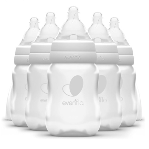 Evenflo Feeding Premium Proflo Venting Balance Plus Standard Neck Baby, Newborn and Infant Bottles - Developed by Pediatric Feeding Specialists - 4 Ounce (Pack of 6)