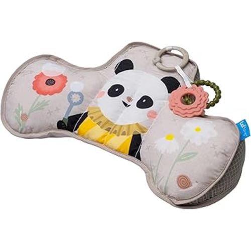 Taf Toys Tummy Time Toys Ergonomic Cushion & Teether for Infant Newborn Supportive Baby & Neck Strengthening Develops Muscles for Crawling Montessori Sensory Toy Tummy Time Toys 0-6 Months
