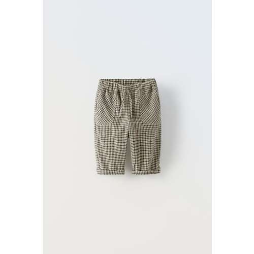 GINGHAM PANTS