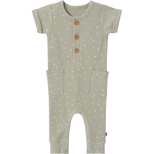 Modern Moments by Gerber unisex Short Sleeve Long Leg Romper