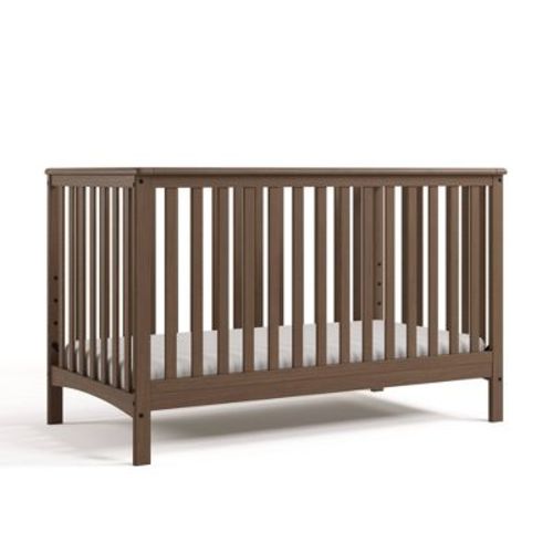 Storkcraft Hillcrest 4-in-1 Convertible Crib - Hazelnut