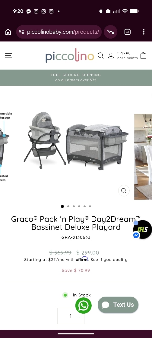 Graco® Pack ‘n Play® Day2Dream™ Bassinet Deluxe Playard