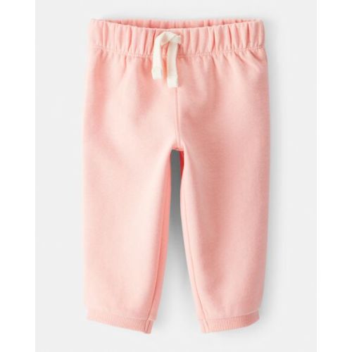Baby Girl DayDream Fleece Pull-On Pants - Pink - Carter's | Carter's