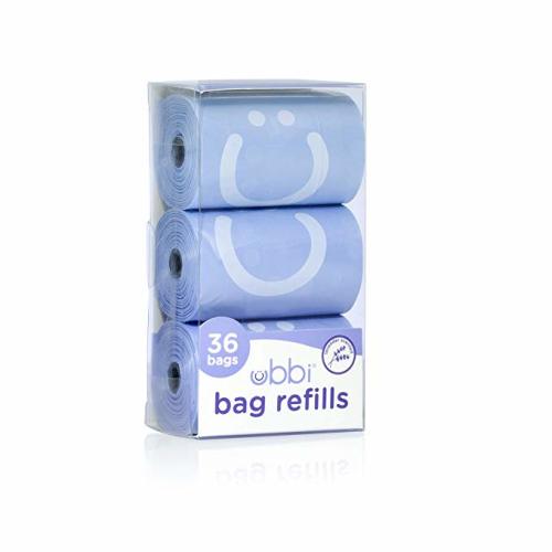 Ubbi On The Go Refill Bags, Lavender Scented, Value Pack - On The Go Refill Bags, 3 Pack